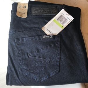 SEVEN 7 sz 4 NWT skinny ink blue jeans gorgeous